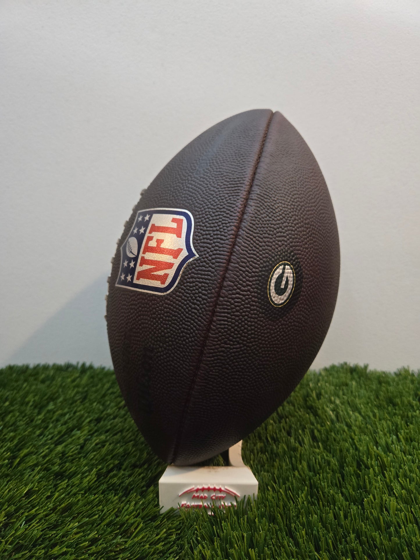 Green Bay Packers Wilson NFL Duke Logo Ball
