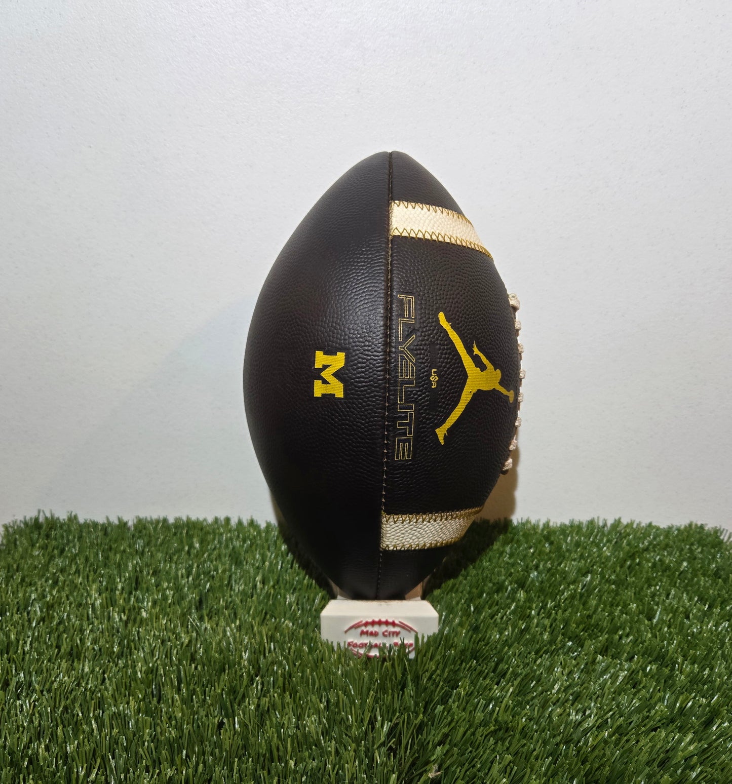 2025 Michigan Wolverines Fly Elite Team Issued Game Ball - Game Prepped