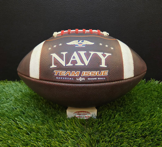 2025 Navy Team Issue Game Ball - Game Prepped